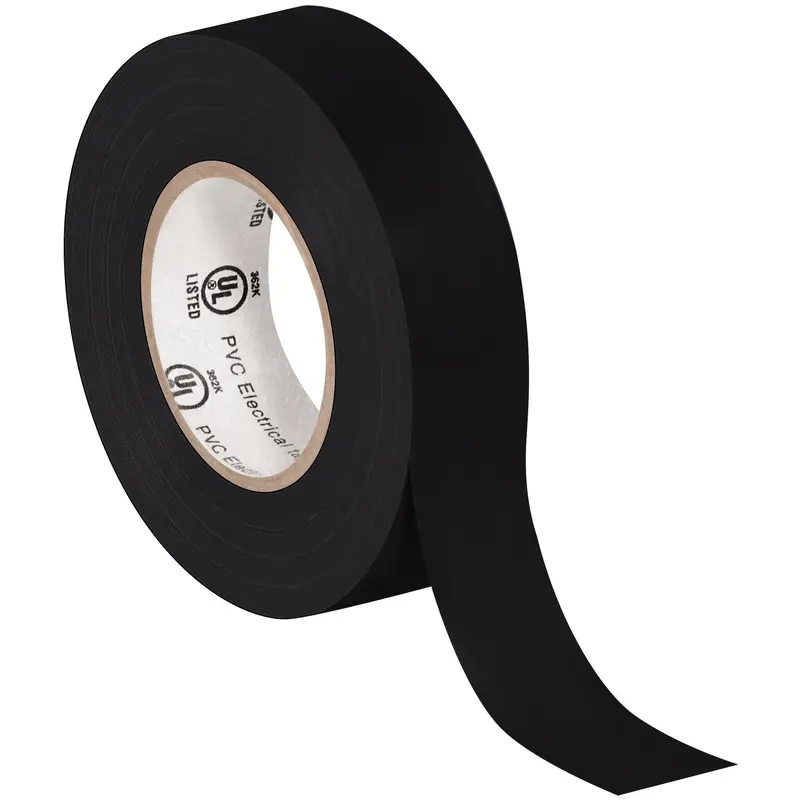 3/4" x 20 yds. Black Electrical Tape (T964618) Case Of 200