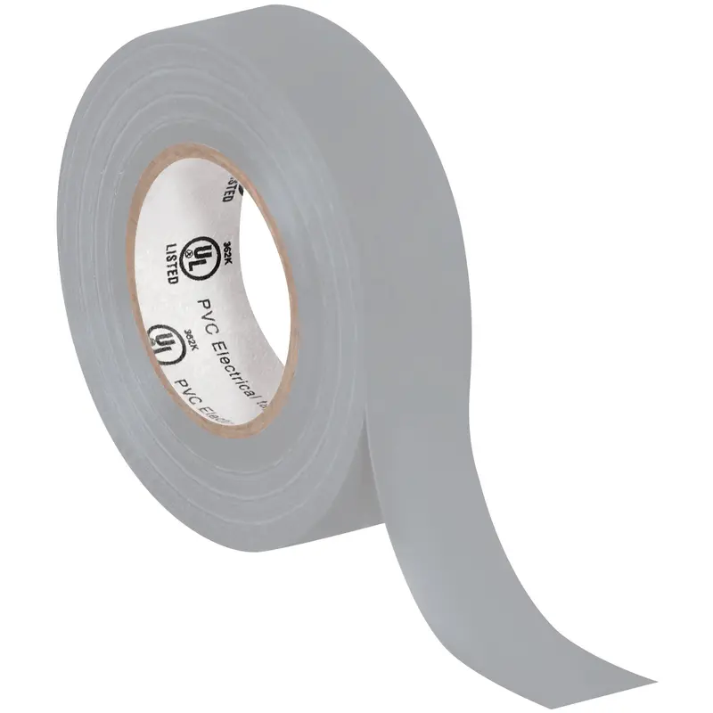 3/4" x 20 yds. Gray Electrical Tape (T964618GT) Case Of 200