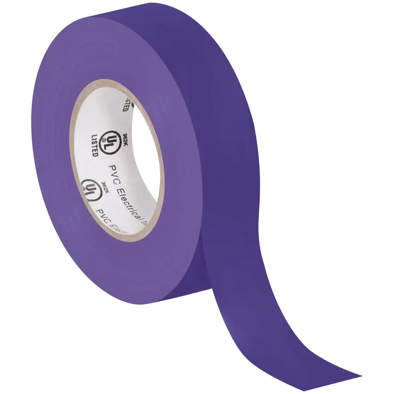 3/4" x 20 yds. Purple Electrical Tape (T964618M) Case Of 200