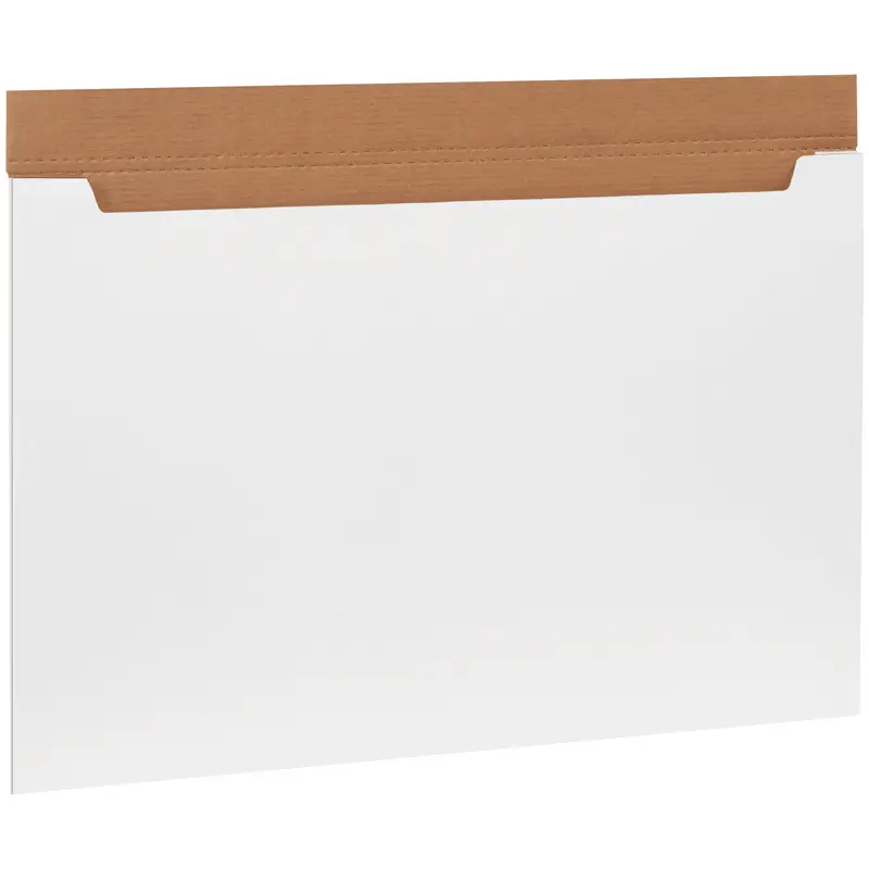 36 x 24 x 1/4" White Jumbo Fold-Over Mailers (M362414) Bundle Of 20