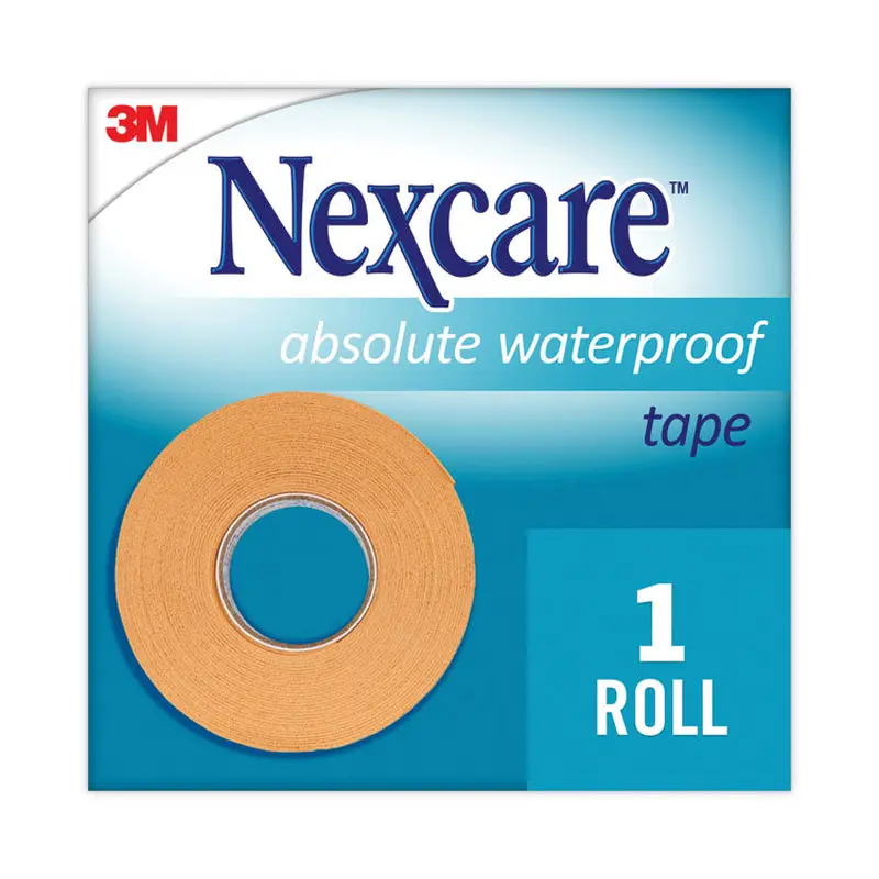 3M Nexcare Absolute Waterproof First Aid Tape, Foam, 1 x 180 (MMM731) Each