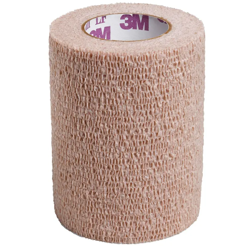3M Coban LF Cohesive Bandage 3 Inch X 5 Yard Self-Adherent Closure Tan NonSterile Standard Compression (388424_EA) 1/EA