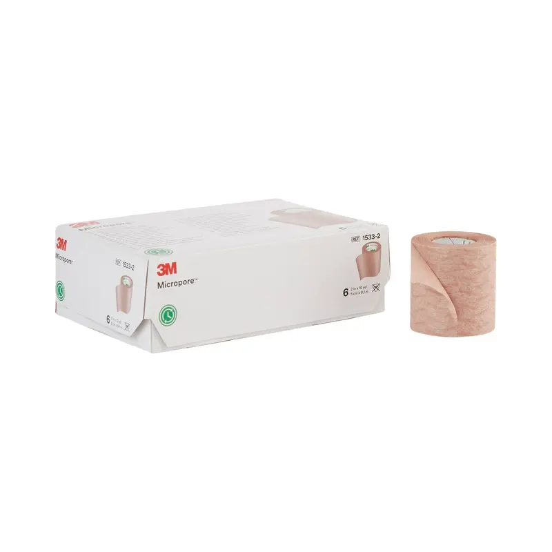 3M Micropore Medical Tape Tan 2 Inch X 10 Yard Paper NonSterile (5997_CS) 60/CS
