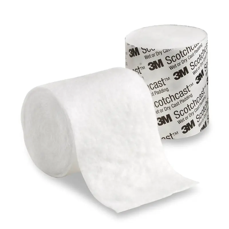 3M Scotchcast Wet or Dry Cast Padding Water Resistant 3 Inch X 4 Yard Polypropylene / Polyethylene Knit / Nonwoven Fibers NonSterile (540045_CS) 4/CS