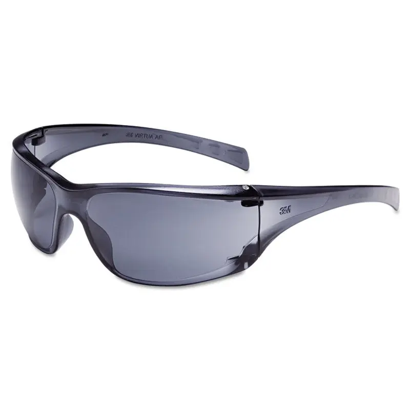 3M Virtua AP Protective Eyewear, Clear Frame and Gray Lens, 20/Carton (MMM118150000020) Carton of 20