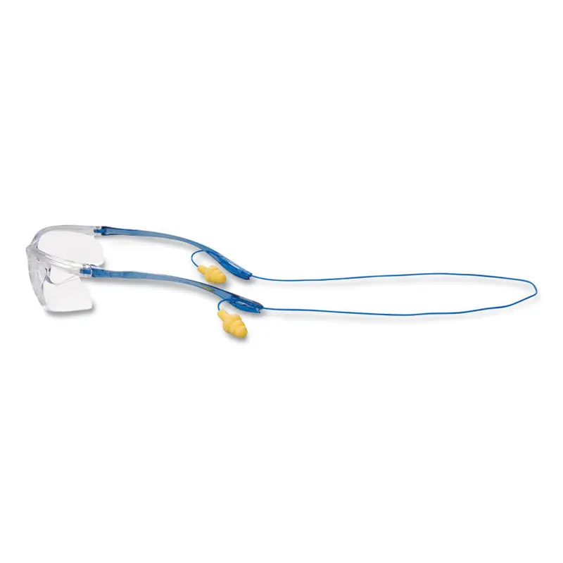 3M Virtua Sport CCS Protective Eyewear, Blue Plastic Frame, Clear Polycarbonate Lens (MMM1179600000) Each