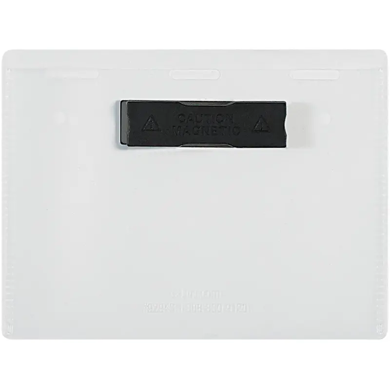 4 x 3" Magnetic Badge Holders (BH100) Case Of 20