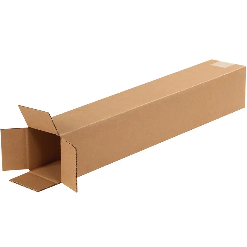 4 x 4 x 24" Tall Corrugated Boxes (4424) Bundle Of 25