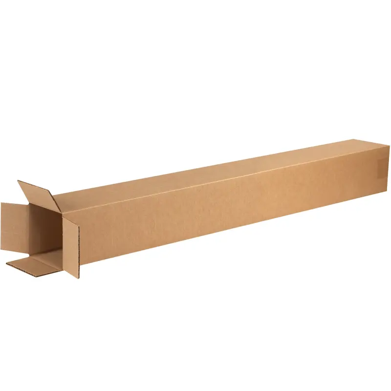 4 x 4 x 38" Tall Corrugated Boxes (4438) Bundle Of 25