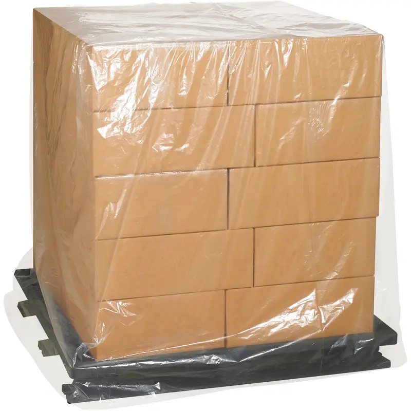 48 x 42 x 48"  - 3 Mil Clear Pallet Covers (PC135) Case Of 50