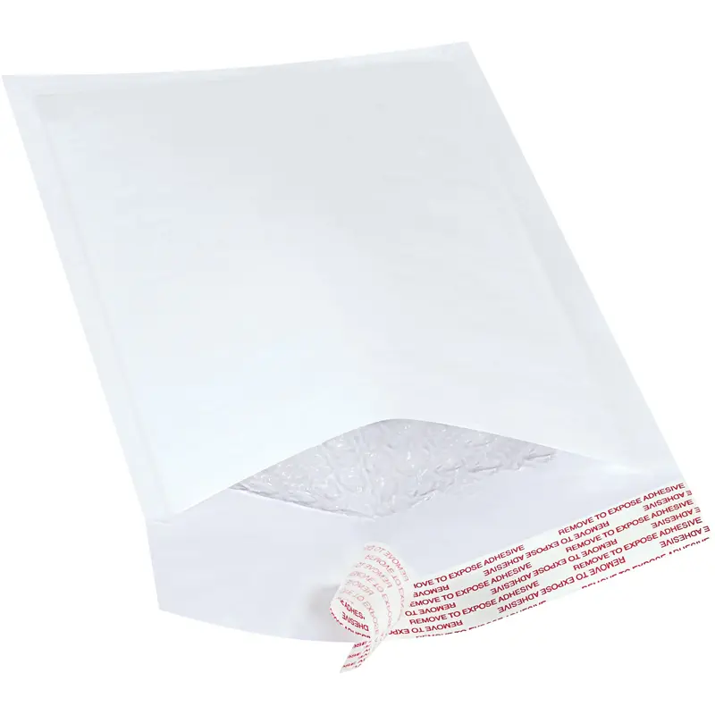 5 x 10" White (25 Pack) #00 Self-Seal Bubble Mailers (B852WSS25PK) Case Of 25