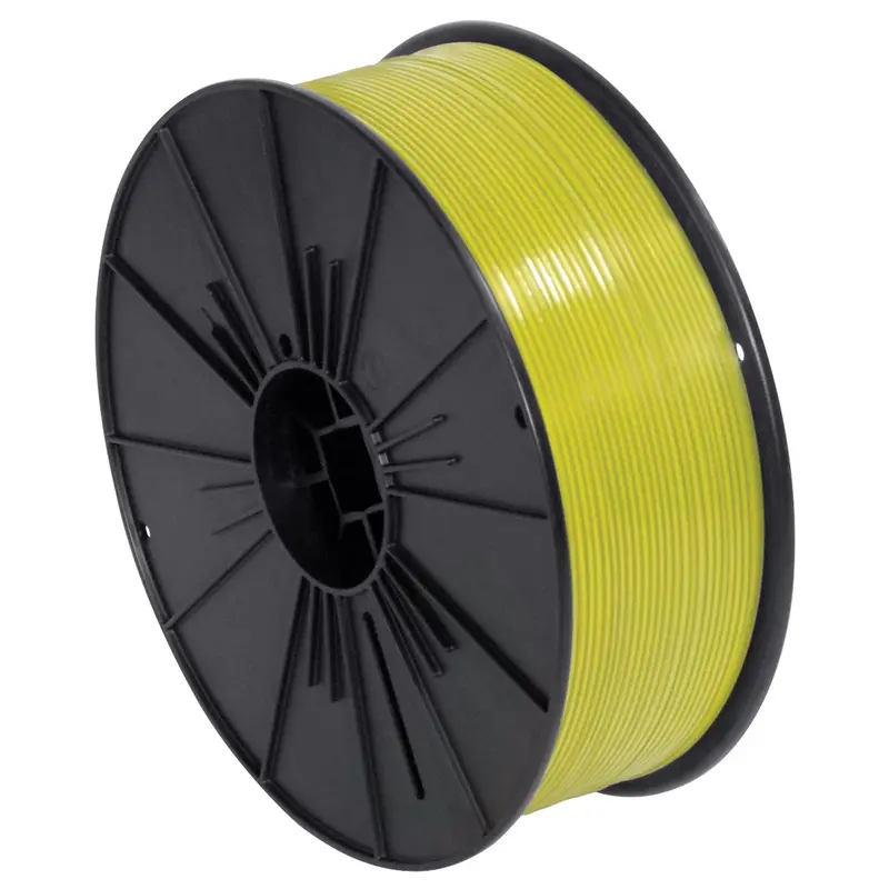 5/32" x 7000' Yellow Plastic Twist Tie Spool (PLTS532Y) Each