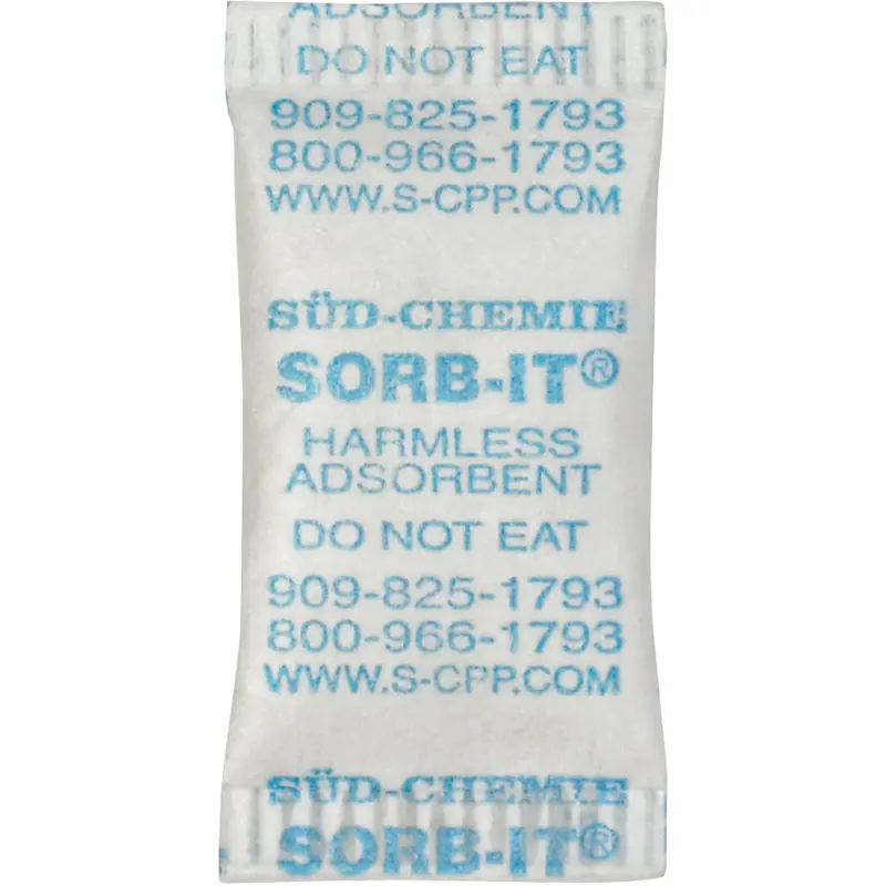 5/8 x 1 9/32" Silica Gel Packets (DES140) Case Of 6000