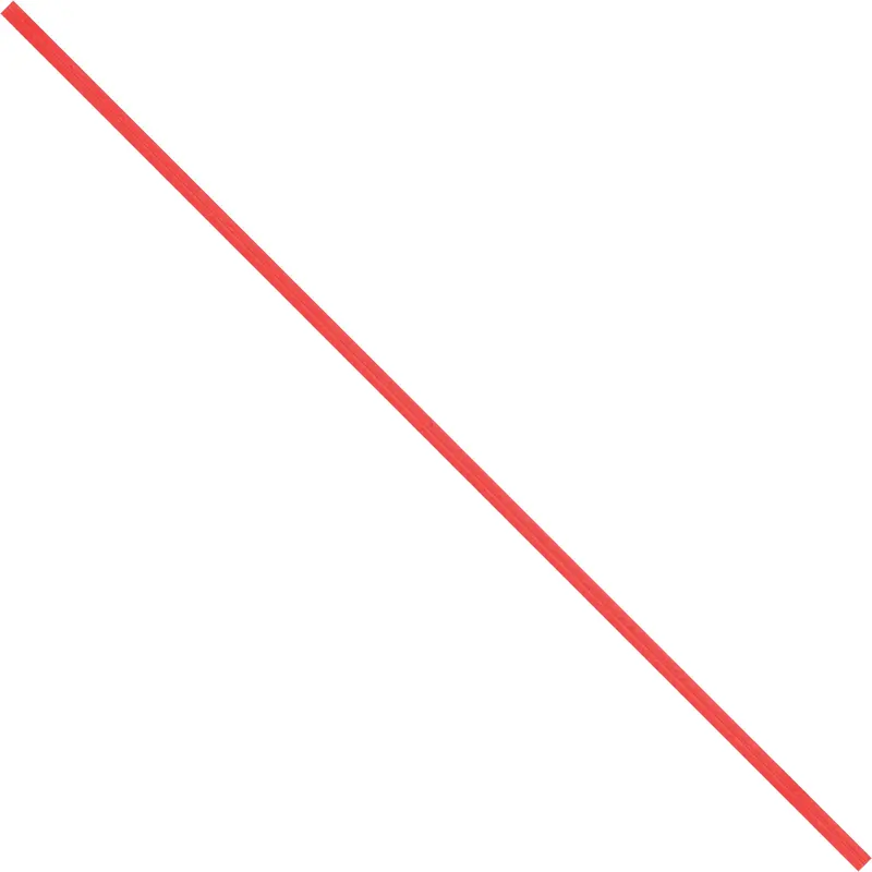 5 x 5/32" Red Paper Twist Ties (PBT5R) Case Of 2000
