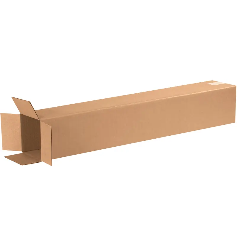 6 x 6 x 36" Tall Corrugated Boxes (6636) Bundle Of 25