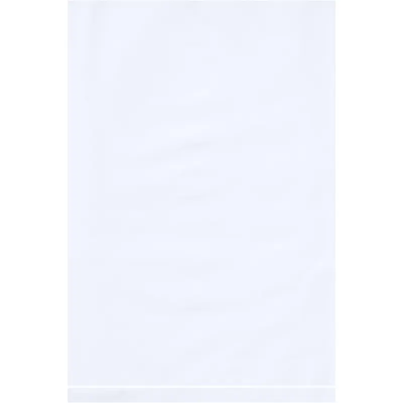 6 x 9" - 2 Mil White Flat Poly Bags (PB440W) Case Of 1000