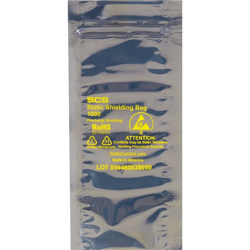 7 x 15" Reclosable Static Shielding Bags (STC322) Case Of 100
