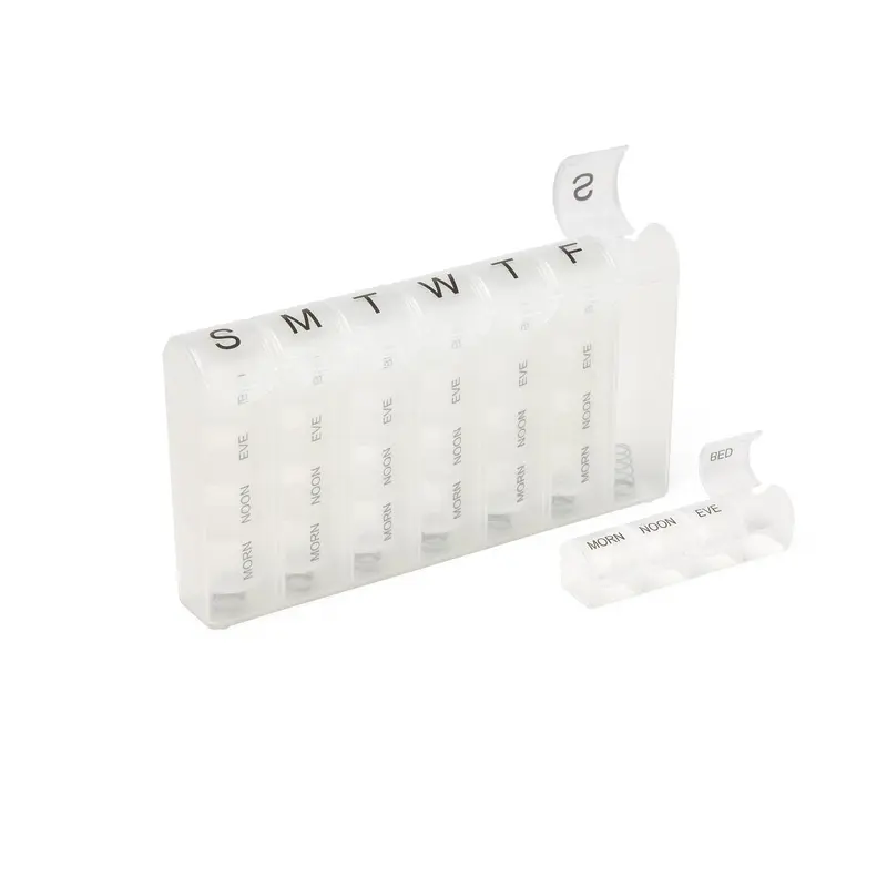 7-Day Pill Reminder, Clear Container, 1 EA (OTCPILLMNDRH) Each