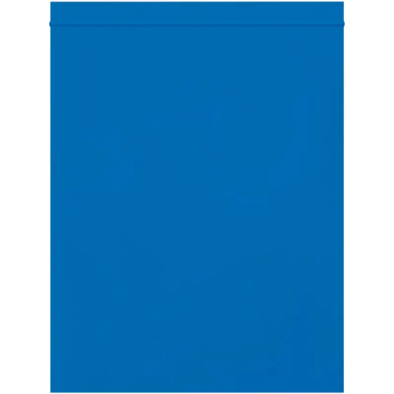 8 x 10" - 2 Mil Blue Reclosable Poly Bags (PB3635BL) Case Of 1000