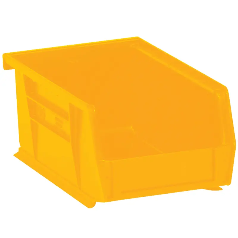 9 1/4 x 6 x 5" Yellow Plastic Stack & Hang Bin Boxes (BINP0965Y) Case Of 12