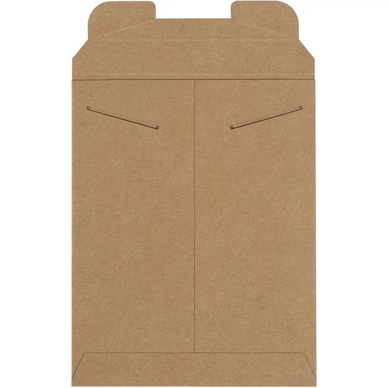 9 x 11 1/2" Kraft Stayflats Mailers (RM2) Case Of 100