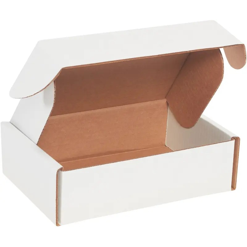 9 x 6 1/2 x 2 3/4" White Deluxe Literature Mailer (MFL962R) Bundle Of 50