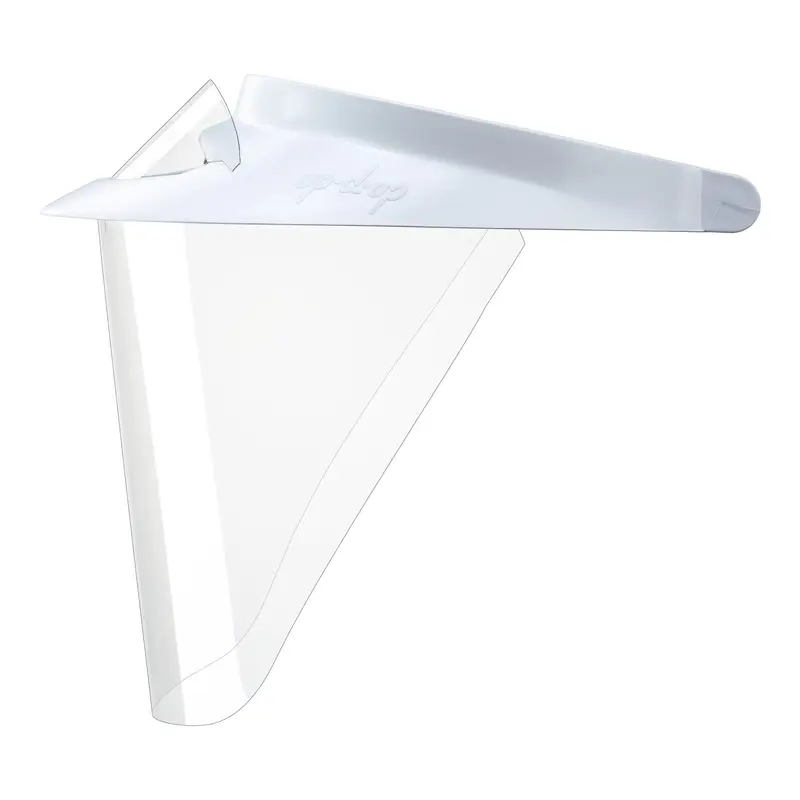ABS Face Shield Kit Medium Full Length Ventilated Reusable NonSterile (211529_EA) 1/EA