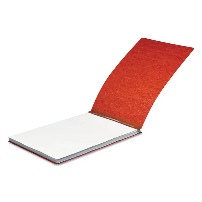 ACCO Pressboard Report Cover, Spring Style Fastener, 2" Capacity, 8.5 x 11, Earth Red/Earth Red (ACC18928) 1 Pack of 1