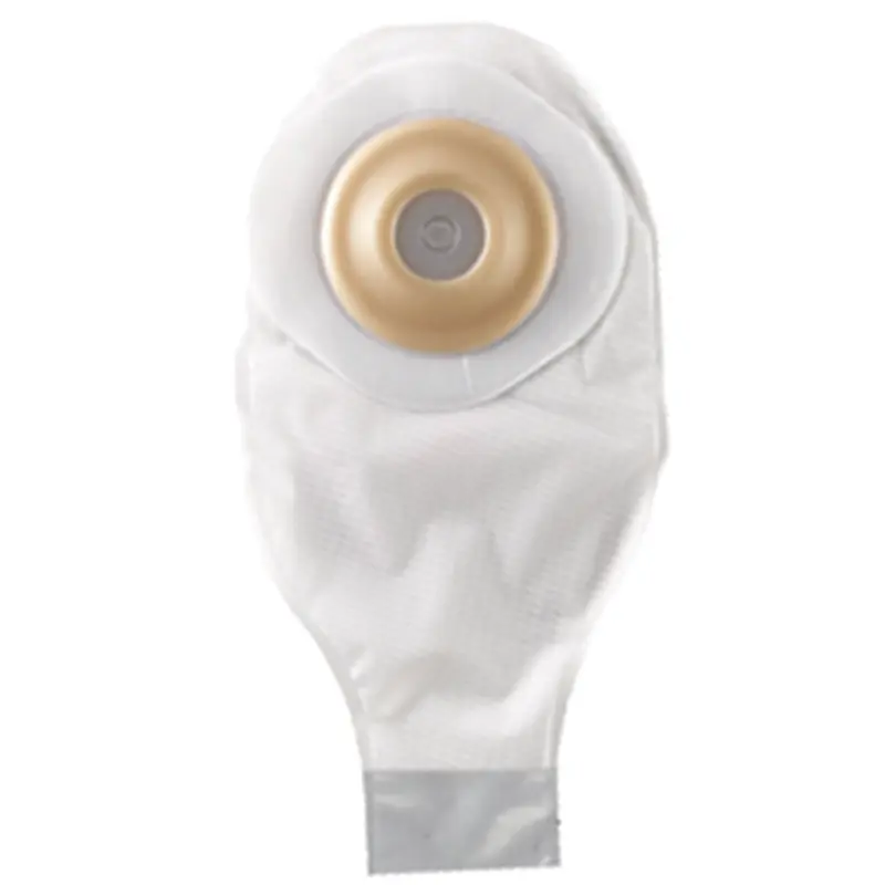 ActiveLife Colostomy Pouch One-Piece System 12 Inch Length Flat, Pre-Cut 7/8 Inch Stoma Drainable (208748_BX) 5/BX