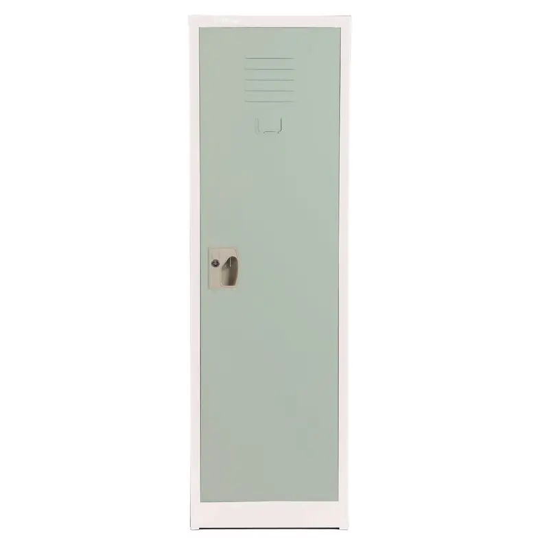 AdirOffice Steel Storage Locker, 1 Compartment, 15 x 15 x 48, Misty Green (ALHI62901MGRN) Each