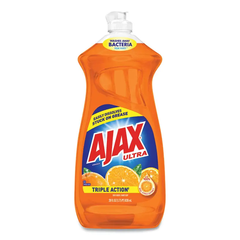 Ajax Dish Detergent, Liquid, Orange Scent, 28 oz Bottle (CPC44678EA) Each