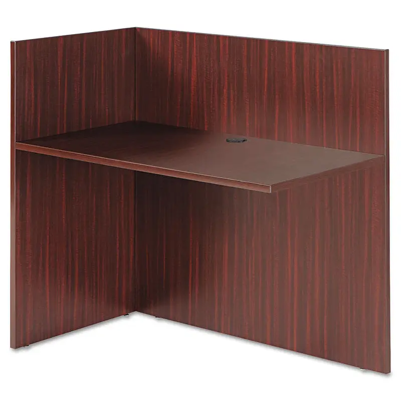Alera Alera Valencia Reversible Reception Return, 44.13w x 23.63d x 41.5h, Mahogany (ALEVA324424MY) Each