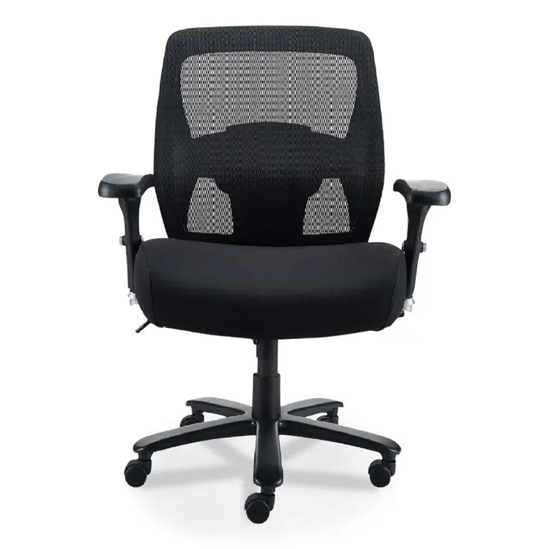 Alera Alera Faseny Series Big and Tall Manager Chair, Supports Up to 400 lbs, 17.48" to 21.73" Seat Height, Black Seat/Back/Base (ALEFN44B14) Each