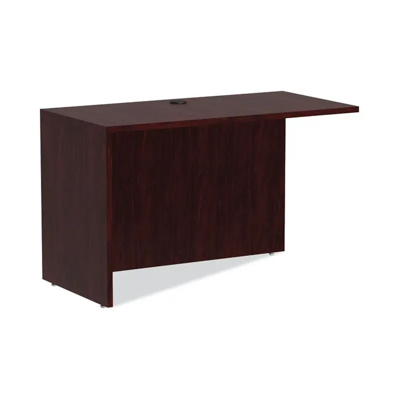 Alera Alera Valencia Series Reversible Return/Bridge Shell, 47.25w x 23.63d x 29.5h, Mahogany (ALEVA354824MY) Each