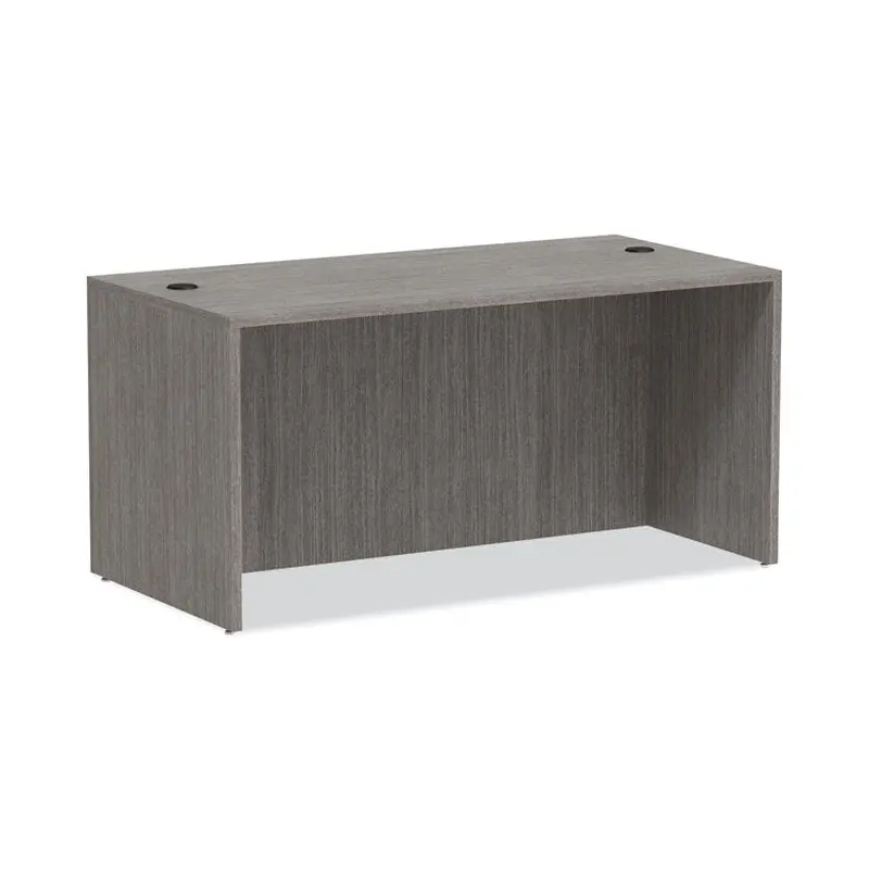 Alera Alera Valencia Series Straight Front Desk Shell, 59.13" x 29.5" x 29.63", Gray (ALEVA216030GY) Each