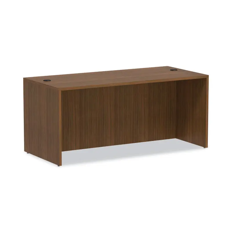 Alera Alera Valencia Series Straight Front Desk Shell, 65" x 29.5" x 29.63", Modern Walnut (ALEVA216630WA) Each