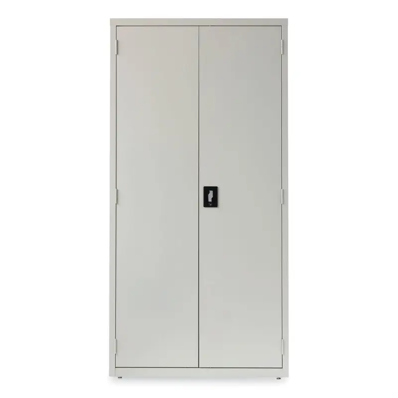 Alera Economy Assembled Storage Cabinets, 5 Shelves, 36" x 18" x 72", Light Gray (ALEHCM7218LG) Each