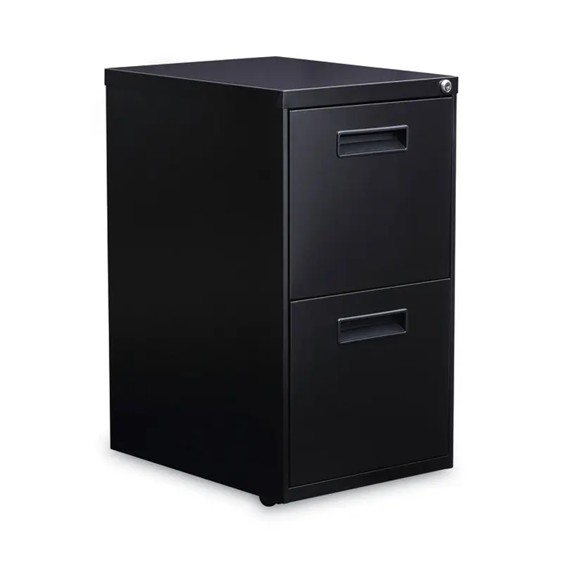 Alera File Pedestal, Left or Right, 2 Legal/Letter-Size File Drawers, Black, 14.96" x 19.29" x 27.75" (ALEPAFFBL) Each