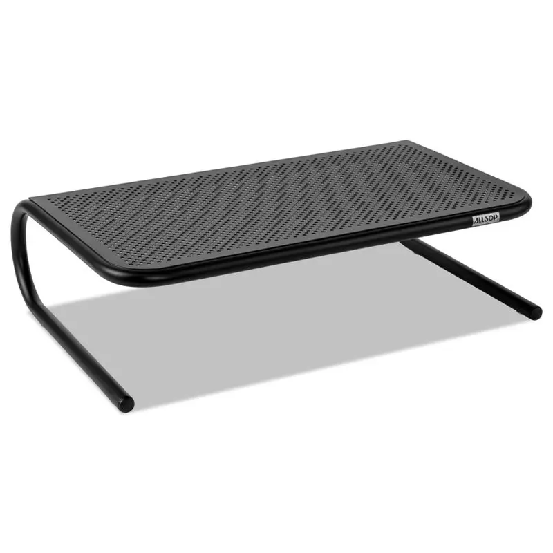 Allsop Metal Art Monitor Stand, 19" x 12.5" x 5.25", Black, Supports 30 lbs (ASP30336) Each