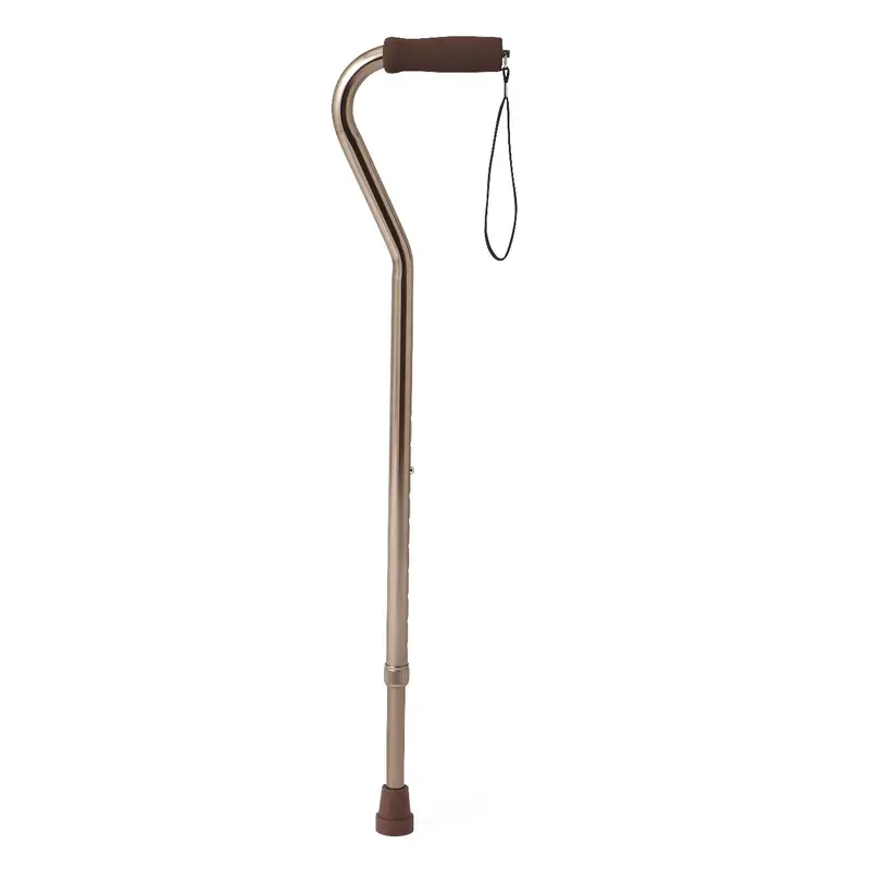 Aluminum Fashion Cane with Offset Handle, Bronze, 6/CS (MDS86420BRZW) Case of 6