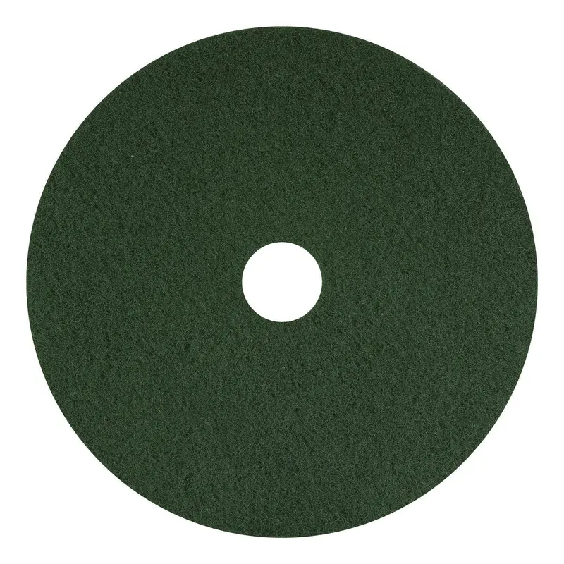 Americo Scrubbing Pads, 12" Diameter, Green, 5/Carton (AM7400312) Case of 5
