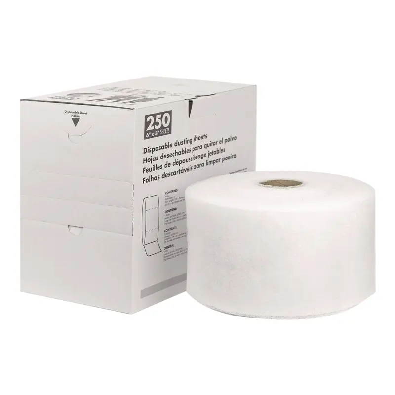Americo TrapEze Disposable Dusting Sheets, 5" x 6", 250 Sheets/Roll (AM7582508) Each