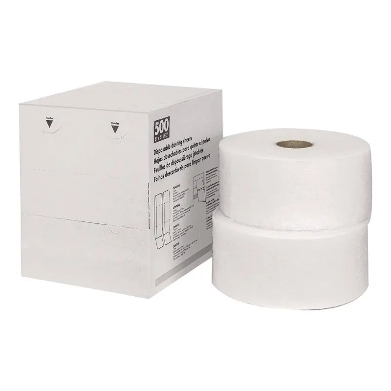 Americo TrapEze Disposable Dusting Sheets, 8" x 6", 250 Sheets/Roll, 2 Rolls/Carton (AM7582505) Case of 2