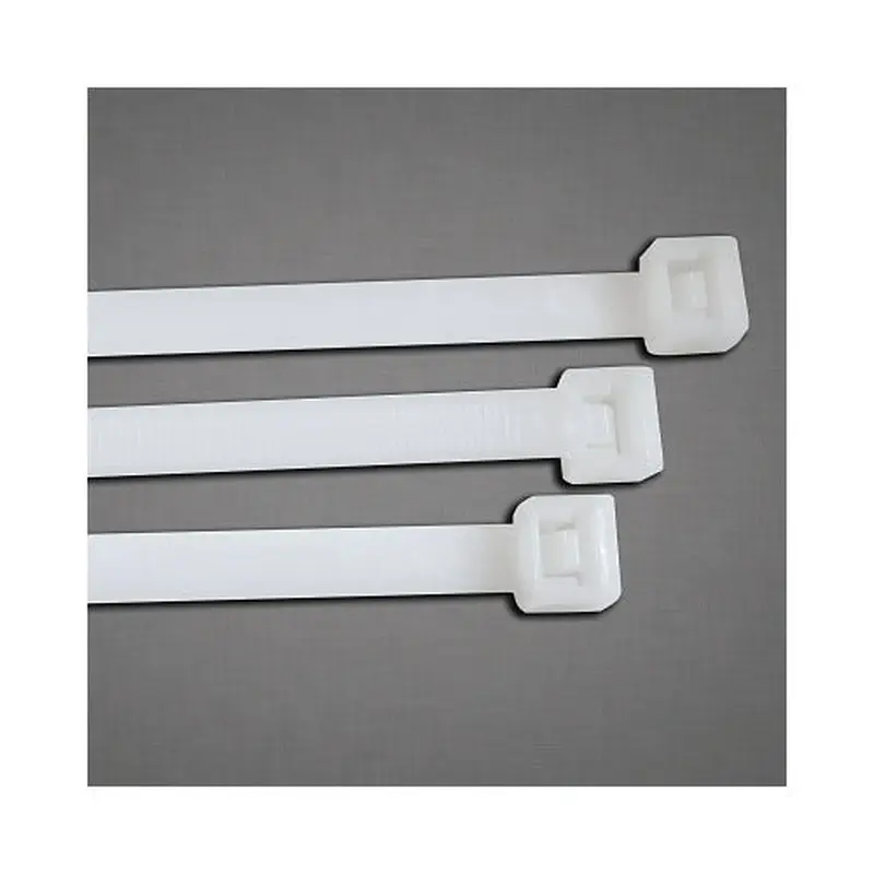 Anchor Brand General Purpose Cable Ties, 120 lb Tensile Strength, 9 in L, Natural, 100 Ea/Bag (102-9120N) 1 Bag