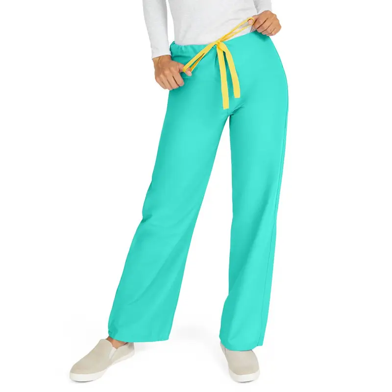 AngelStat Unisex Reversible Scrub Pants with Drawstring Waist, Jade, Size 3XL, Angelica Color Code, 1 EA (M600NTJ3XL-CA) Each