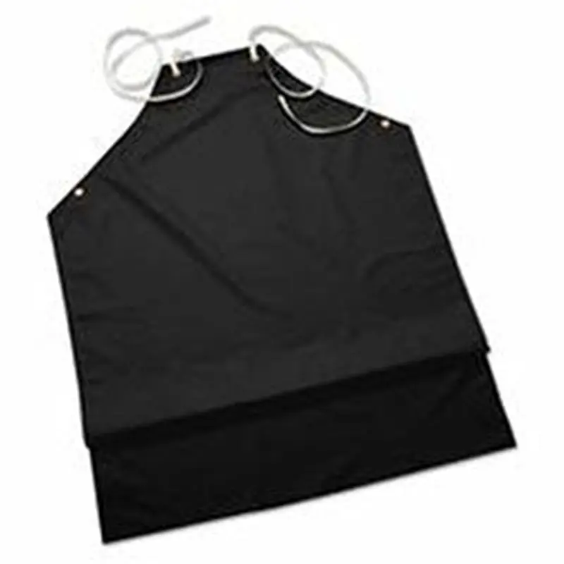 Ansell AlphaTec Hycar Apron, 35 in x 45 in, Nitrile/Poly-Cotton, Black (012-56-512) 1 Dozen
