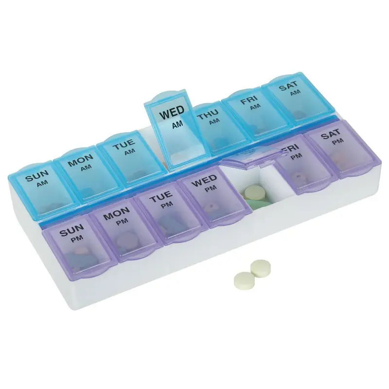 Apothecary Products Pill Organizer 7 Day 2 Dose (843721_PK) 6/PK