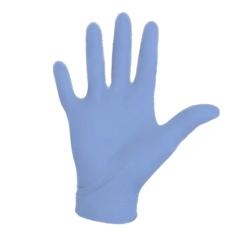 Aquasoft Exam Glove X-Large NonSterile Nitrile Standard Cuff Length Textured Fingertips Blue Chemo Tested (975532_CS) 2500/CS