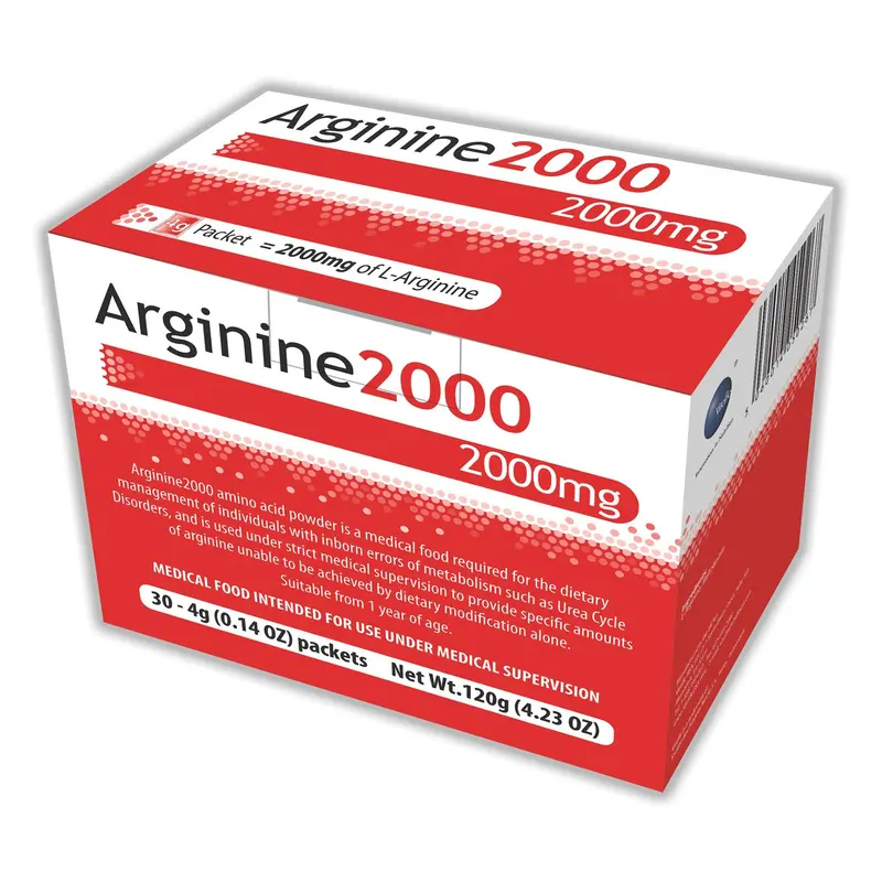Arginine 2000 Oral Supplement Unflavored Powder 4 Gram Individual Packet (1137910_CS) 30/CS