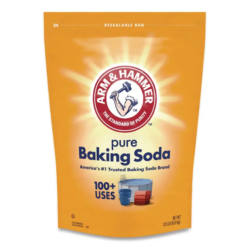 Arm & Hammer Baking Soda, 13.5 lb Bag, 4 Bags/Carton, 20 Cartons/Pallet (CDC3320001961PL) 1 Pallet